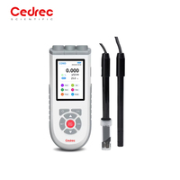 pH-mètre électrique portable de haute qualité avec étalonnage automatique à 3 points (-2 à 20,00 pH) pour la qualité de l'eau