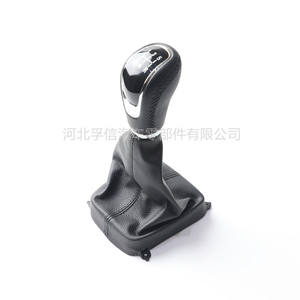 Poignée de levier de vitesses en cuir ergonomique Fuxin pour véhicules à transmission manuelle - Product Image 1
