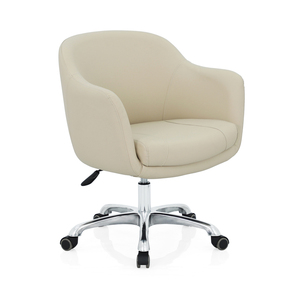 Tabouret de client rotatif et réglable en hauteur Kangmei, en similicuir moderne, pour salon de beauté, <span class=keywords><strong>pédicure</strong></span> et manucure - Product Image 3