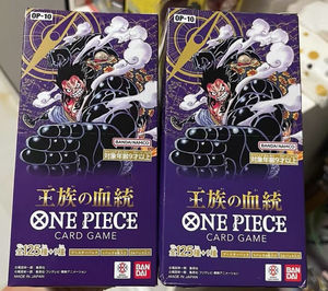 <span class=keywords><strong>One</strong></span> <span class=keywords><strong>Piece</strong></span> OP10 Edición Japonesa TCG Cartas Coleccionables Royal Bloodline Caja de Sobres al por Mayor Cartas Originales de <span class=keywords><strong>Anime</strong></span> - Product Image 4
