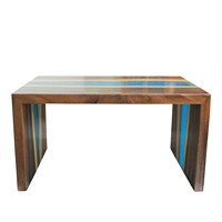 Table d'appoint mobile en forme de C, table moderne pour le salon, table à glisser sous le canapé, table basse pour petit espace