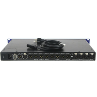 Processeur de haut-parleur audio professionnel dj numérique xta dp448 4 en 8 sorties