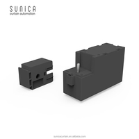 SUNICA Mini Rail de Rideau Électrique Moderne Hors Ligne avec Moteur Vocal pour Rideaux de Bureau