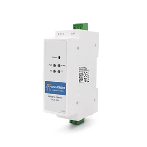 DR302 DR301 Rail Din Série RS485 RS232 vers Ethernet TCP/IP RJ45 <span class=keywords><strong>Module</strong></span> Serveur Convertisseur Ethernet Modbus RTU vers Modbus TCP Unité - Product Image 3