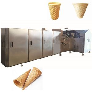 เครื่องทำไอศกรีมโคนทรงพลัง สายการผลิตไอศกรีม - Product Image 1