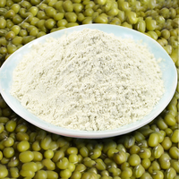 Poudre de protéines de haricot mungo vert clair 100 % naturelle certifiée ISO pour végétaliens, isolat de protéines de haricot mungo en gros