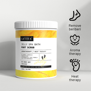 Exfoliante en Polvo para Pies Jelly <span class=keywords><strong>Spa</strong></span>, Eliminador de Callosidades y Piel Muerta, Cuidado para Talones Secos y Agrietados, Exfoliante para Pies OEM - Product Image 2