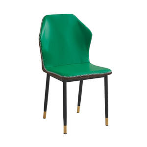 Sillas de Comedor Minimalistas de Acero al Carbono con Tapicería de Cuero, Modelo Butterfly, Venta al Por Mayor Directa de Fábrica Shunquan, para Hogar, Hotel y Oficina - Product Image 6