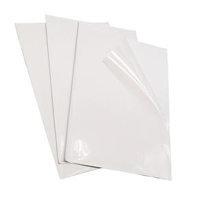 Feuilles d'étiquettes autocollantes en PVC transparentes imprimables à jet d'encre A4, résistantes à l'eau, sensibles à la chaleur, personnalisables avec logo, papier autocollant en vinyle transparent A3 - Product Image 1