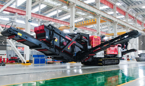 Năng suất lớn di động theo dõi máy nghiền tác động wt1316 với ISO9001, CE giấy chứng nhận được sử dụng cho hình dạng tốt tổng hợp làm - Product Image 4