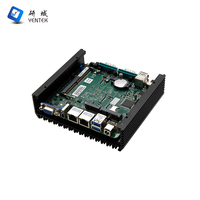 Mini PC Intel 8260U Embarqué Double RJ45 LAN Double RS232 485 COM HD VGA Affichage SIM USB3.0 VESA Mini Pc Industriel Sans Ventilateur