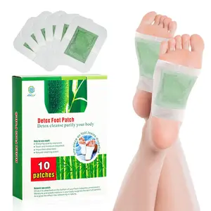 China Market Hot Selling Products Foot Patch Detox CE Approved Bamboo Foot Detox Patch Healthcare Foot Patch