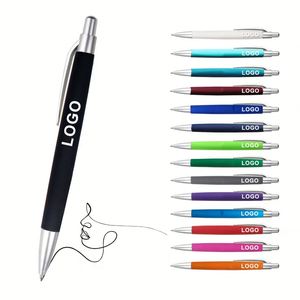 ปากกาลูกลื่นพลาสติกหลายสี Bks Ly7165 ขนาดหัวเขียน 1.0 มม. สำหรับโฆษณา พิมพ์โลโก้ได้ เหมาะสำหรับของขวัญส่งเสริมธุรกิจ - Product Image 1