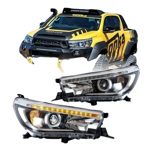 Luz Delantera LED para Camioneta Hi Lux 2015-2017 con Luz de Circulación Diurna, Lámpara de Iluminación Vigo - Product Image 3