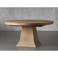 Meuble de salle à manger d'usine OEM mobilier de chambre Tables de salle à manger rectangulaires en bois de luxe de style moderne