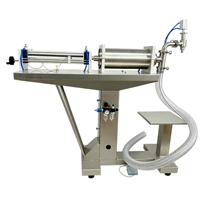 Machine de remplissage de vin pneumatique semi-automatique, machine de remplissage automatique d'huile d'olive pour machines de remplissage d'huiles essentielles