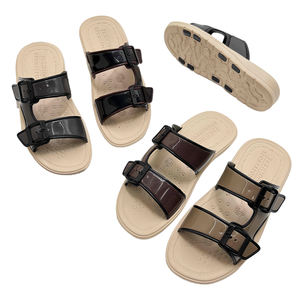 アフリカ & 中東卸売メンズボタンサンダルMOQ 1500 +-フラットEVAノンスリップソール防水通気性夏 - Product Image 6