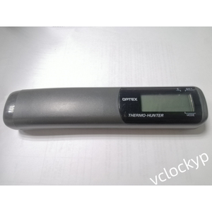 Optex PT-3S Thermo-Hunter Portable Non-Contact <b>Thermometer</b> Pen Type 2.5mm MFGD Used - Product Image 5