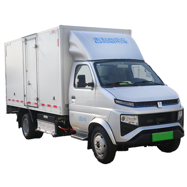 China Famous Geely Farizon F3E 4x2 Electric Cargo Truck Single Row Cars 11 Cbm Big Space 310km New Energy Vehicles for Delivery