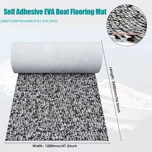 Tapis de sol de bateau en <span class=keywords><strong>diamant</strong></span> camouflage, mousse EVA, antidérapant, tapis de pont anti-teck pour yacht, camping-car, kayak, accessoires de <span class=keywords><strong>jet</strong></span> <span class=keywords><strong>ski</strong></span> - Product Image 4