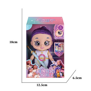 Nuova Bambola Articolata Real Body Hunter Girl Group con Occhi 5D a Sorpresa, Effetti Musicali K, Bambola in Vinile da 7 Pollici, Giocattolo da Collezione - Product Image 5