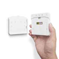 Transmisor Inalámbrico Universal RF433 Mhz de 50m, Interruptor de Pared con Botón Pulsador para Control de Luces/Interruptores/Puertas de Garaje, Señal Estable