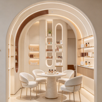 Meubles de magasin sur mesure, mobilier commercial, vitrine murale pour parfums et bijoux, design d'intérieur pour boutique de parfums