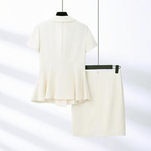 Costume professionnel pour femmes pour la réception d'hôtel et les salons de beauté, vêtements de travail élégants - Product Image 5