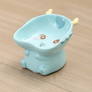 Cuencos para gatos y perros con patas altas OEM, cuencos bonitos para mascotas con protectores de cuello, cuencos de arroz y comida con suministros OEM para gatos - Product Image 3