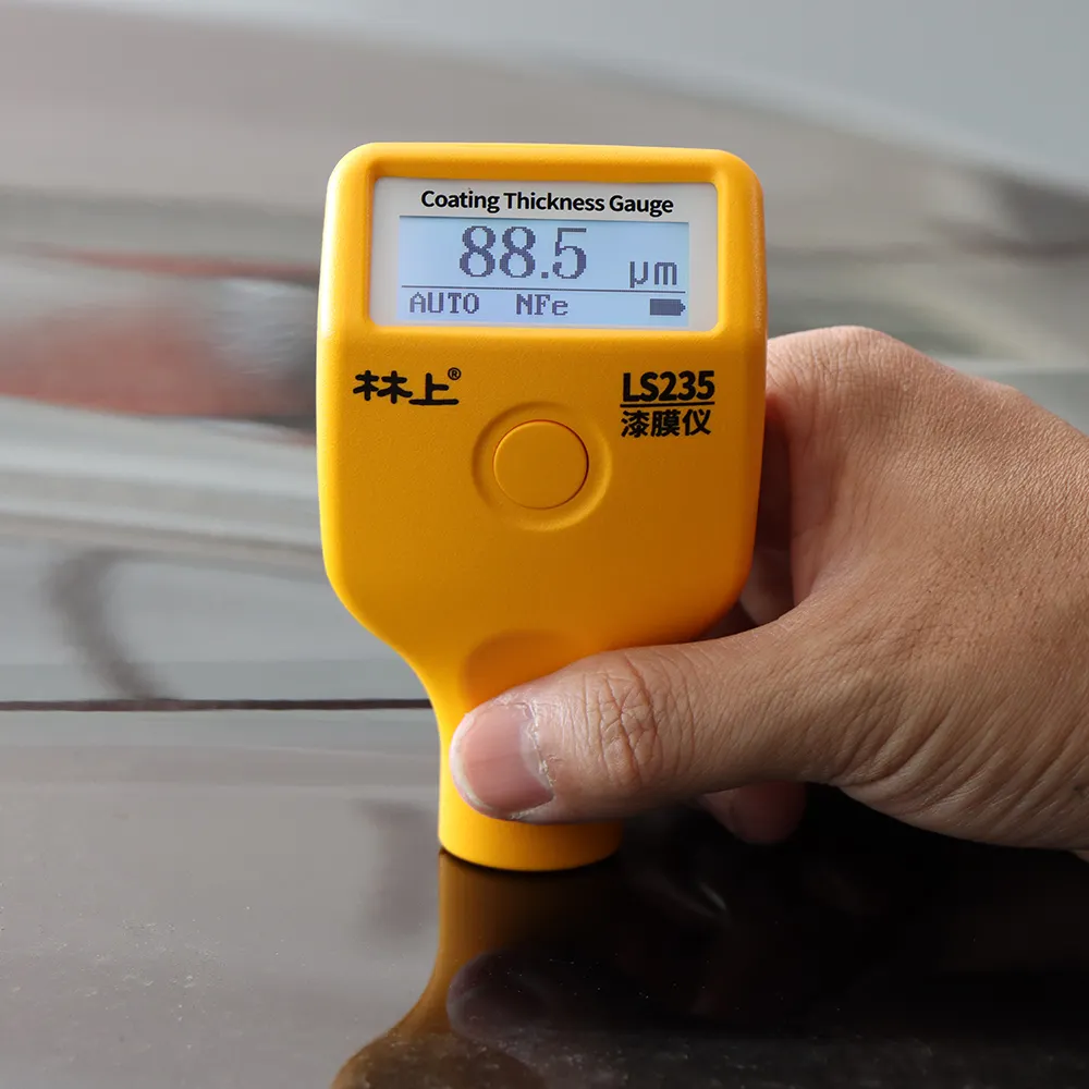 Linshang LS235 automotive paint inspection - how to use a paint meter automotive paint meter for sale