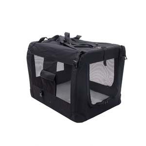 Multifunction Indoor Outdoor Nylon Pet <b>Crate</b> with Mesh Mat Collapsible Soft <b>Dog</b> Cat Bag Portable Pet Soft <b>Crate</b> - Product Image 4