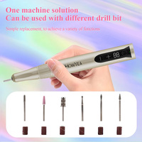 HOWYEA-Perceuse à Ongles Professionnelle Portable, Perceuse à Ongles, Manucure, Pédicure, 35000 RPM