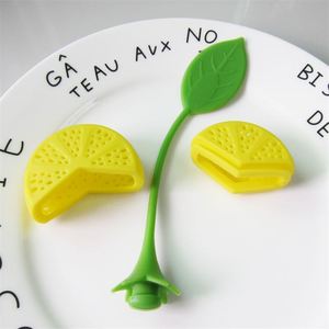 Hot Selling Food Grade Silicone Lemon Shape Tea Infuser Reusable Custom Tea Strainer Loose Leaf Tea <b>Filter</b> - Product Image 3