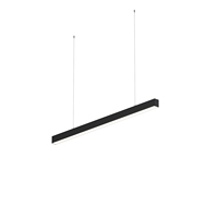 Lámpara Lineal LED UGR<19 de Aluminio para Oficina, CCT Seleccionable, 40W, Enlazable, de Superficie, para Área de Oficina