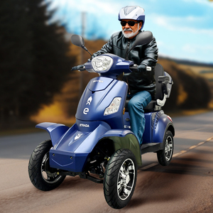 Scooter eléctrico de cuatro ruedas para discapacitados, triciclo eléctrico, motocicleta para personas mayores, almacén de la UE - Product Image 5