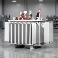 Transformateurs industriels triphasés 200-630 kVA 10 kV 20 kV 35 kV immergés dans l'huile pour la fabrication