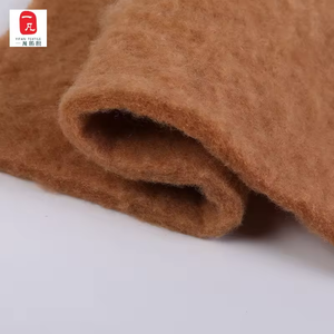 Ropa deportiva de tela de algodón de imitación de camello, tecnología de grabado ultrasónico impermeable, forro de ropa tejida, tela compuesta para niñas - Product Image 3