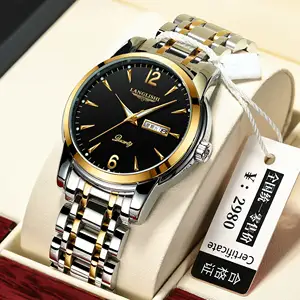 OEM 사용자 정의 로고 스테인레스 스틸 손 Uhren Montre Homme Relojes Hombre 럭셔리 남성 손목 석영 시계