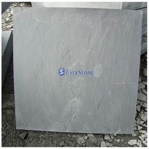 Dalles de <span class=keywords><strong>jardin</strong></span> en ardoise noire de fabrication chinoise, polies <span class=keywords><strong>pour</strong></span> les sols et les murs intérieurs et extérieurs, revêtement mural avec surface rugueuse - Product Image 5