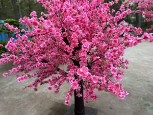 Arbre artificiel de fleurs de pêcher pour décorations intérieures et extérieures de Noël, de Pâques, pour centres commerciaux, hôtels, mariages - Cerisier - Product Image 6