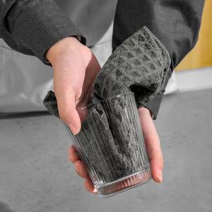 Outstanding Quality Cheap Cost Kitchen Thick Rags Weave 12X12 Inch Odor Free Ultra Super Absorbent Microfiber <b>Cloth</b> Waffle - Product Image 1