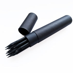 Pas cher 7 pouces bois noir <span class=keywords><strong>HB</strong></span> #<span class=keywords><strong>2</strong></span> <span class=keywords><strong>crayon</strong></span> forme ronde 12 pcs <span class=keywords><strong>crayon</strong></span> <span class=keywords><strong>de</strong></span> papeterie dans un tube en <span class=keywords><strong>papier</strong></span> avec pointe gomme pour artiste et école - Product Image 2