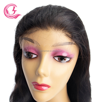 Perruque CLJhair 5x5 Lace Closure Body Wave pré-plumée, 100% cheveux humains vierges, densité 150%, vente en gros d'usine pour femmes