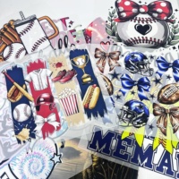 Autocollants bon marché, vente en gros, impression personnalisée, logo HTV plastisol DTF, étiquettes prêtes à presser par transfert de chaleur pour t-shirts et vêtements