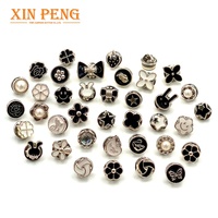 Broche pour femme, épingle à Hijab, lettre perlée, luxe, fleur, personnalisée, chine, 12 pièces