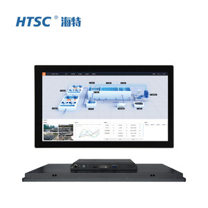 Trong nhà công nghiệp 21.5-inch 6 mét IP65 không thấm nước pcap màn hình cảm ứng với độ sáng cao 2000nits New USB VGA DVI rộng hoạt động - Product Image 3