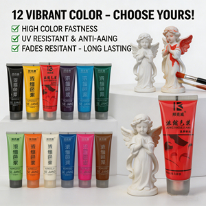Bunkerway BKW YG001 Water-based Concentrated Color Paste for <b>Paint</b> Color Matching Wall Painting Printing Environmentally <b>Coating</b> - Product Image 4