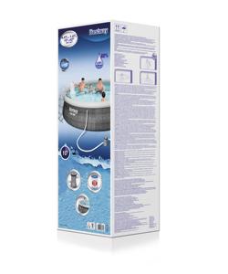 <span class=keywords><strong>Piscine</strong></span> hors sol gonflable <span class=keywords><strong>Bestway</strong></span> 57372 <span class=keywords><strong>Fast</strong></span> <span class=keywords><strong>Set</strong></span> 4,57 m x 1,07 m en PVC pour familles et enfants - Product Image 5