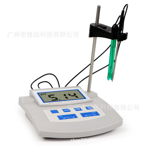 Medidor de pH, ORP y Temperatura de Sobremesa, Estándar Europeo, Calibración Automática, Analizador de Calidad del Agua para Laboratorio - Product Image 1