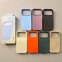 Coque de téléphone portable magnétique en silicone liquide ultra-fine en TPU pour iPhone 17 18 Pro 18 Pro Max, protection arrière